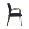 Lesro Newport Wide Guest Chair Metal Frame, Bronze, OH Navy Upholstery NP1201 - alternate 3